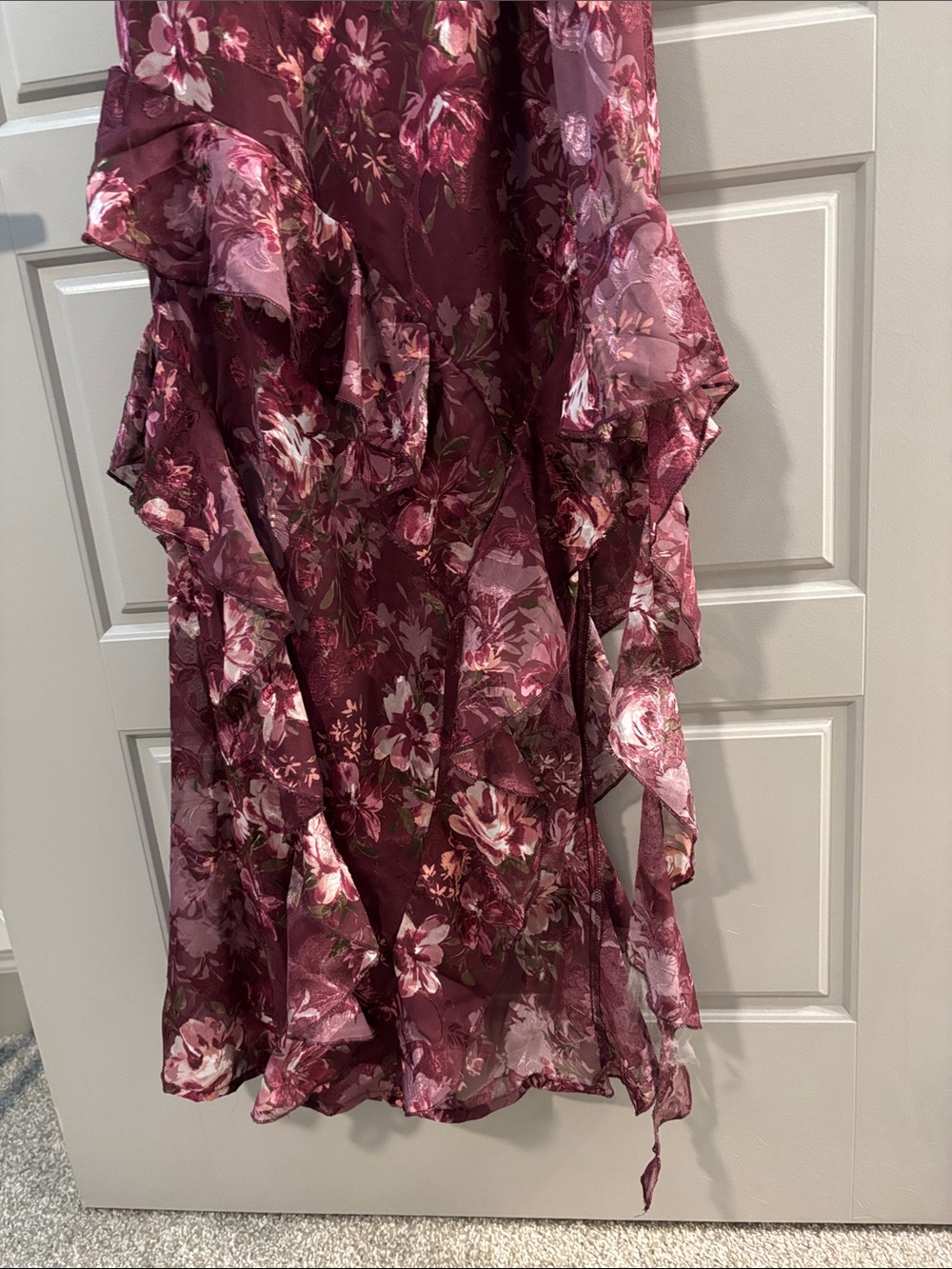 Jessica Simpson Ruffle Maxi Dress - Picture 2 of 4
